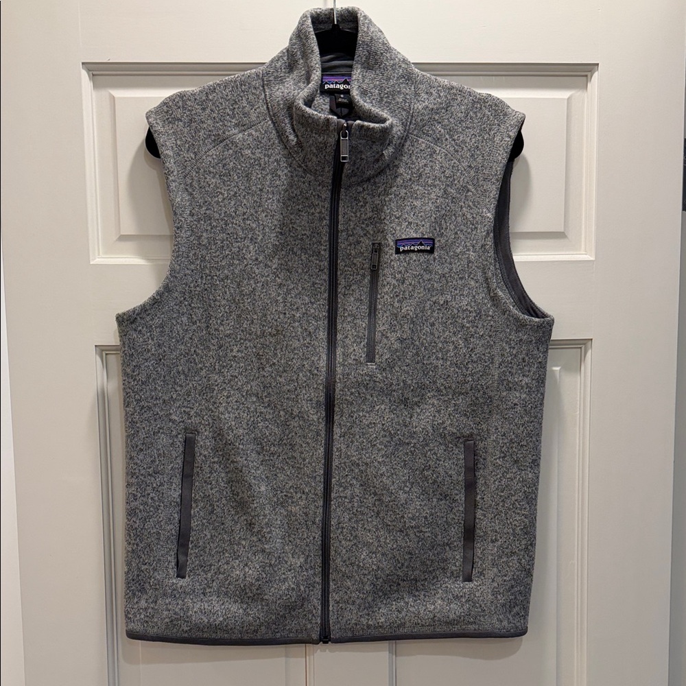 Patagonia Men's Charcoal Fleece Vest